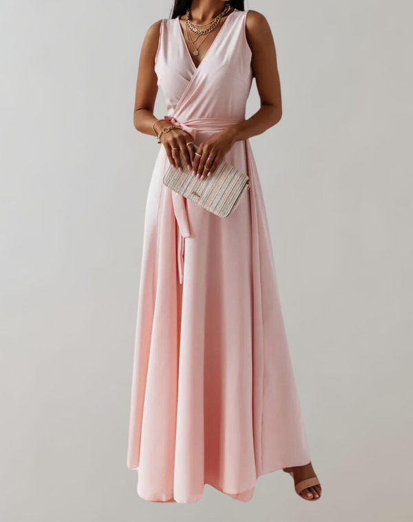 Elegantes Cocktail Kleid mit Taillengürtel