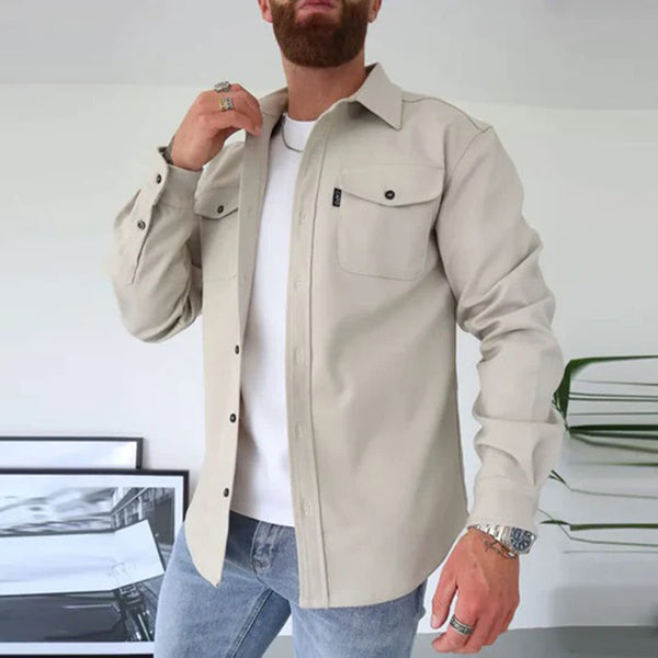 Elegantes langärmeliges Hemd für jede Gelegenheit