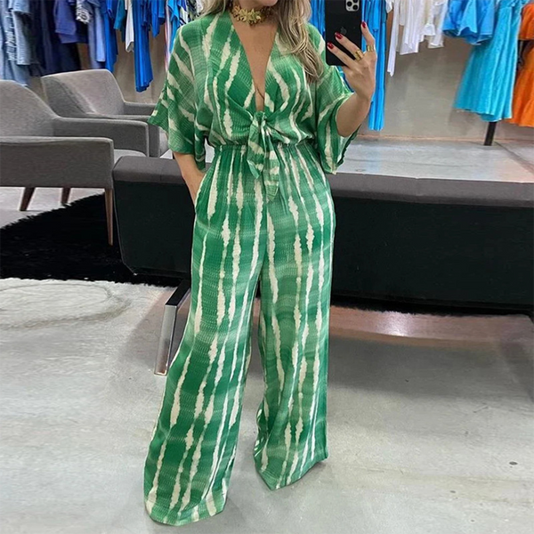 Eleganter Sommer-Jumpsuit für stilvolle Damen