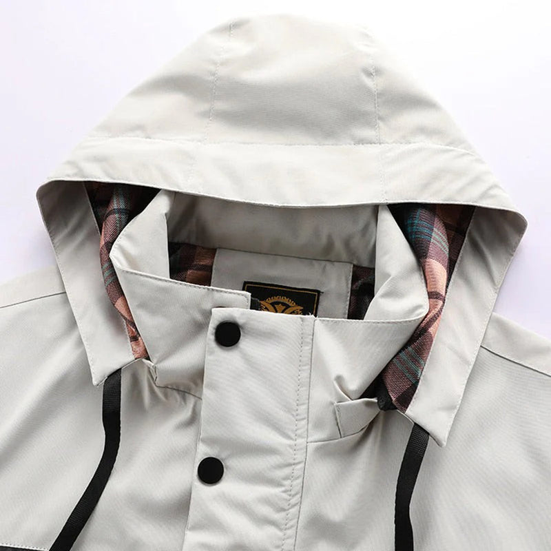Stylische und bequeme Regenjacke für Männer