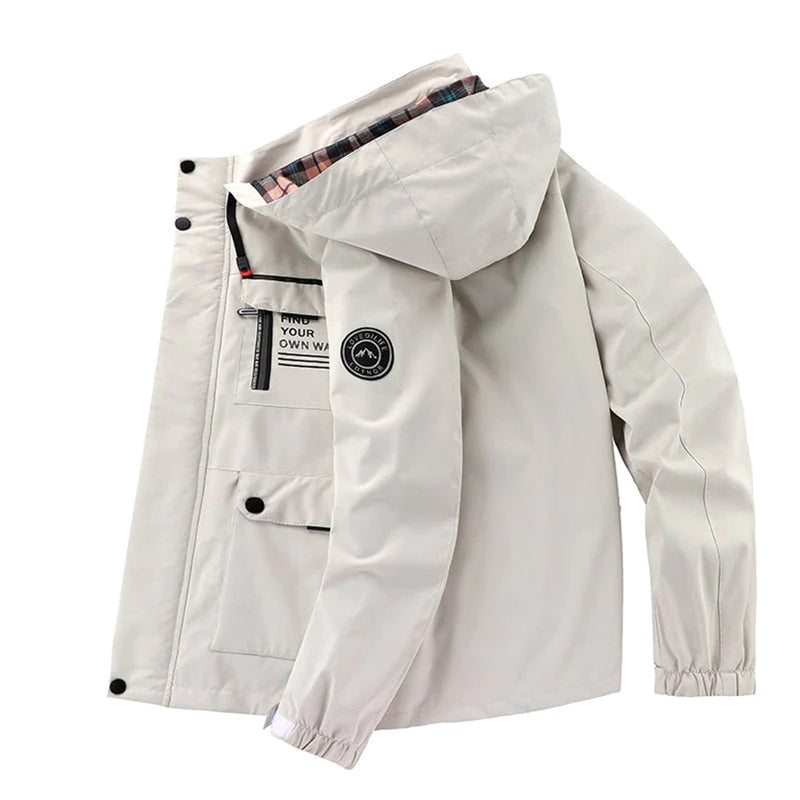 Stylische und bequeme Regenjacke für Männer