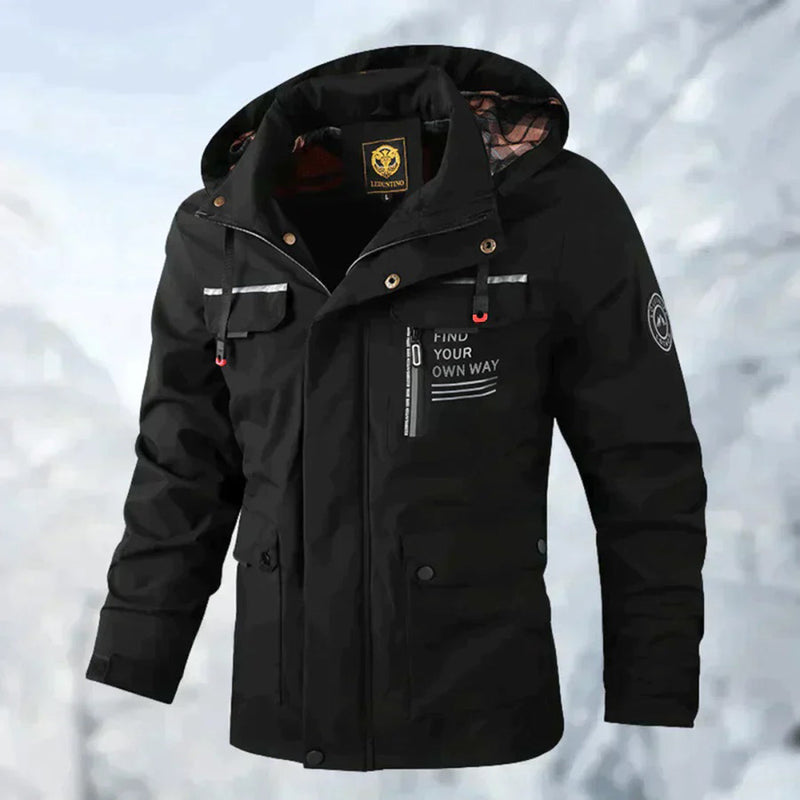 Stylische und bequeme Regenjacke für Männer