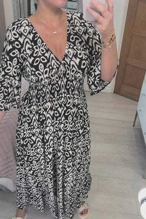 Elegantes Bohame Langes Kleid für besondere Anlässe
