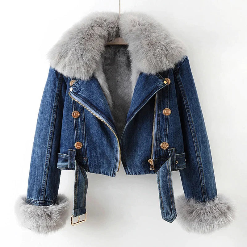 Olive – Weiche und stylische Winterjacke