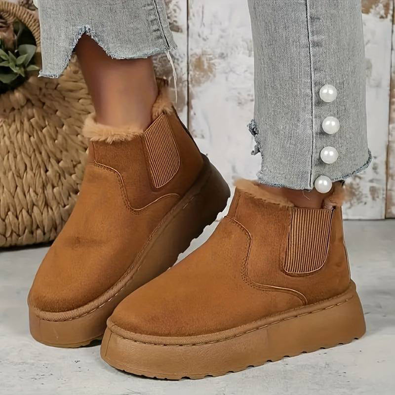 Elegante warme Winterstiefel für gemütlichen Komfort