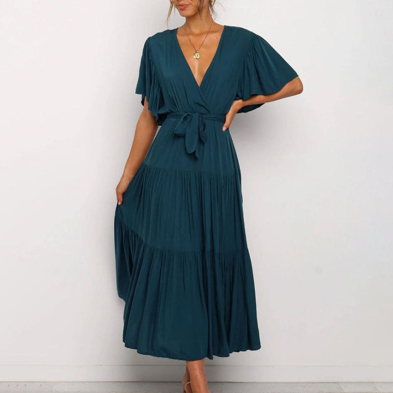 Bequemes, Elegantes Casual-Kleid für Jeden Anlass