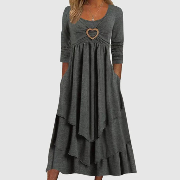 Elegante lange Kleid für stilbewusste Frauen