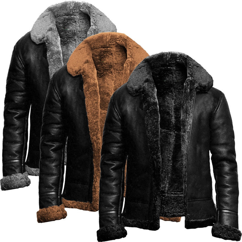 Elegante, warme Winterjacke für Männer