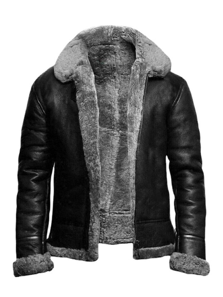 Elegante, warme Winterjacke für Männer