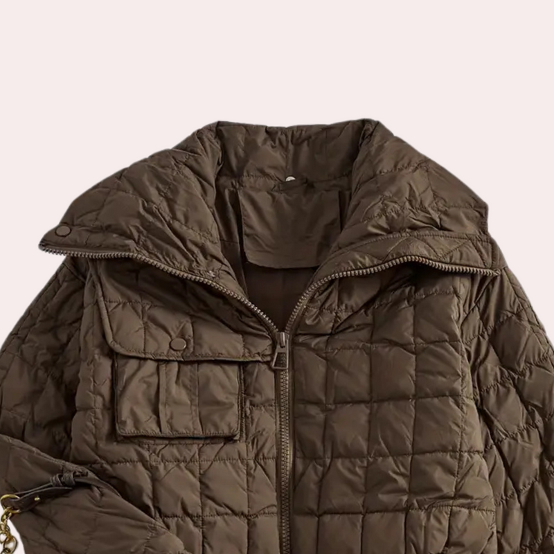 Warme und Stylische Damen-Pufferjacke