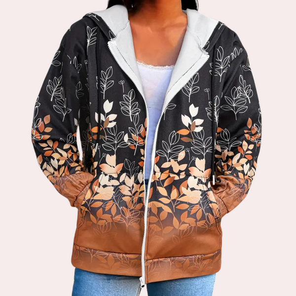 Warme und elegante Kapuzenjacke für Damen
