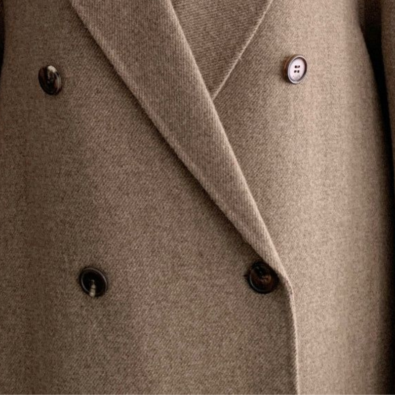 Eleganter warmer Wintermantel für Damen