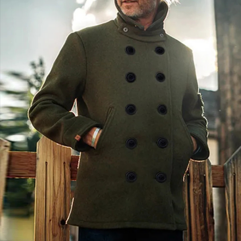 Warme und elegante Jacke für Männer