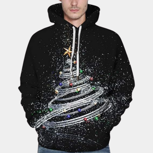 Weicher Weihnachts-Hoodie für Herren