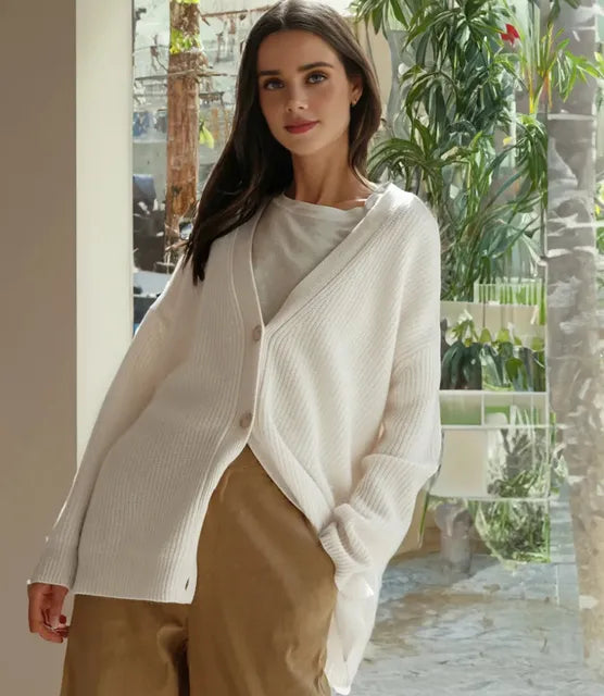 Eva – Stilvolle Cashmere-Cardigan mit weichem Komfort