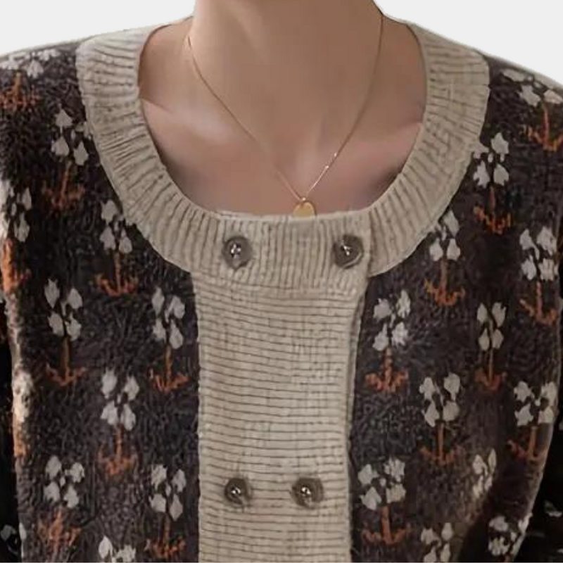 Gemütliche und elegante Strickjacke für Damen