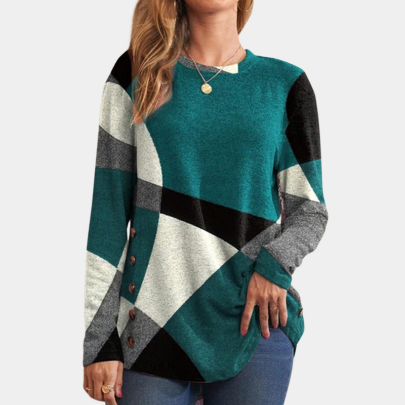 Emery - Langärmeliges Damen-T-Shirt