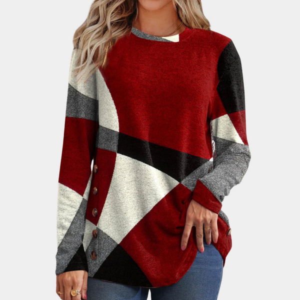 Emery - Langärmeliges Damen-T-Shirt