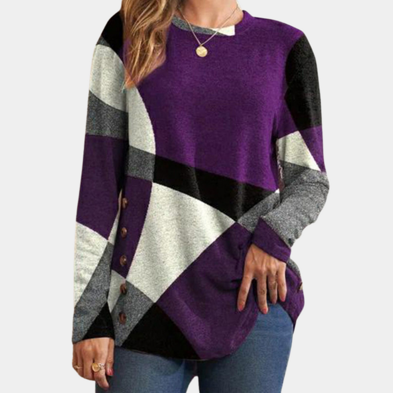 Emery - Langärmeliges Damen-T-Shirt