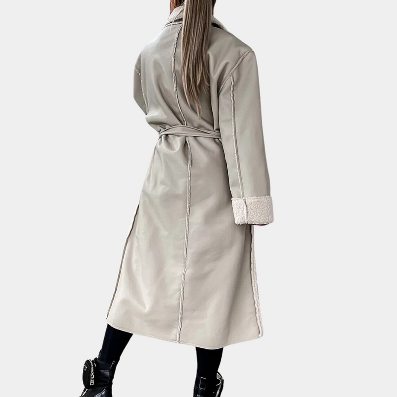 Warme elegante Winterjacke für Damen