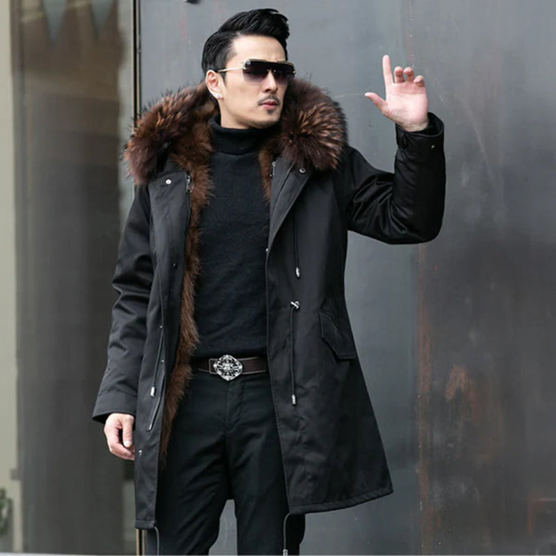 Gemütliche und stilvolle Winterjacke für Männer