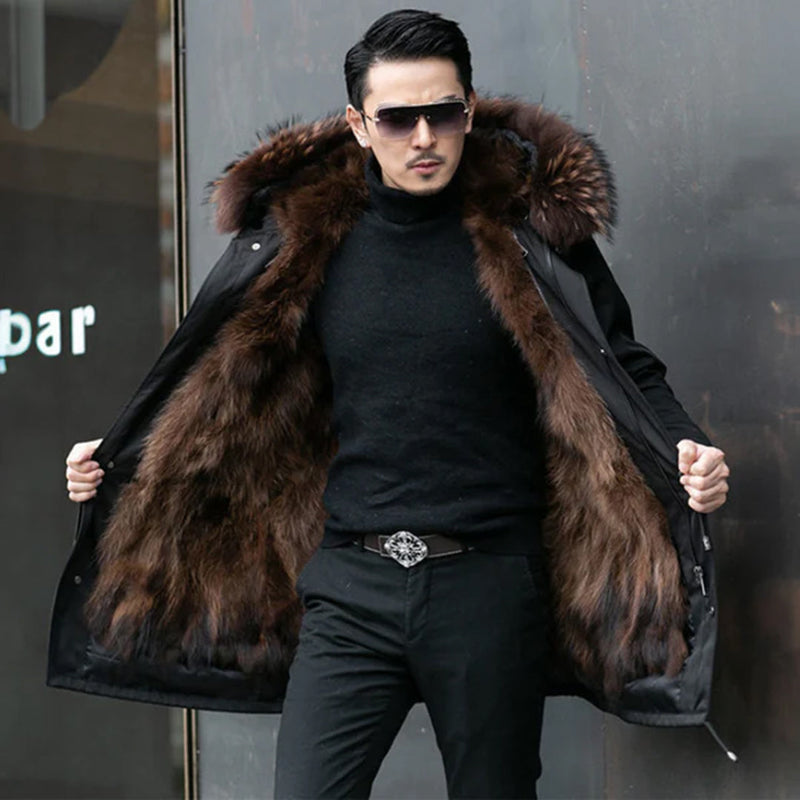 Gemütliche und stilvolle Winterjacke für Männer