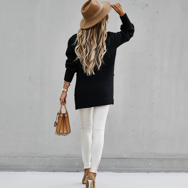 Warm und stylisch – Strickpullover für Damen