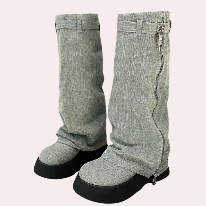 DULCE - Trendige Denim-Stiefel für Damen