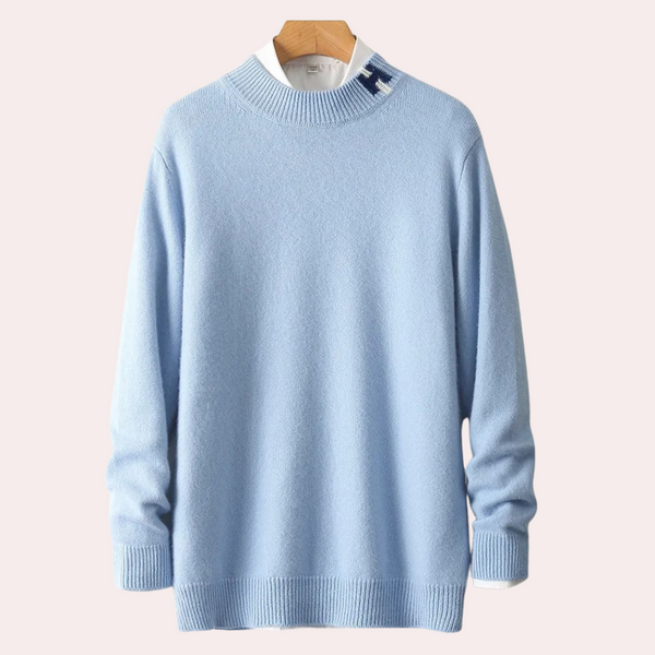 Bequeme und weiche Herrenstrickjacke