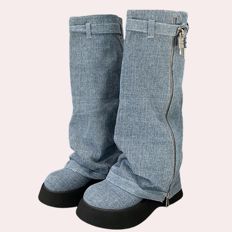 DULCE - Trendige Denim-Stiefel für Damen
