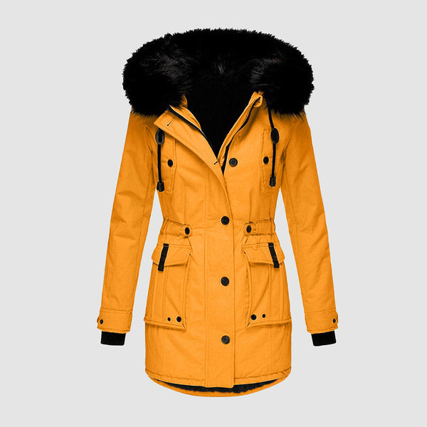 Eleganter, warmer Wintermantel für Damen