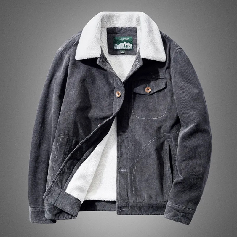 Elegante und warme Jacke für Männer