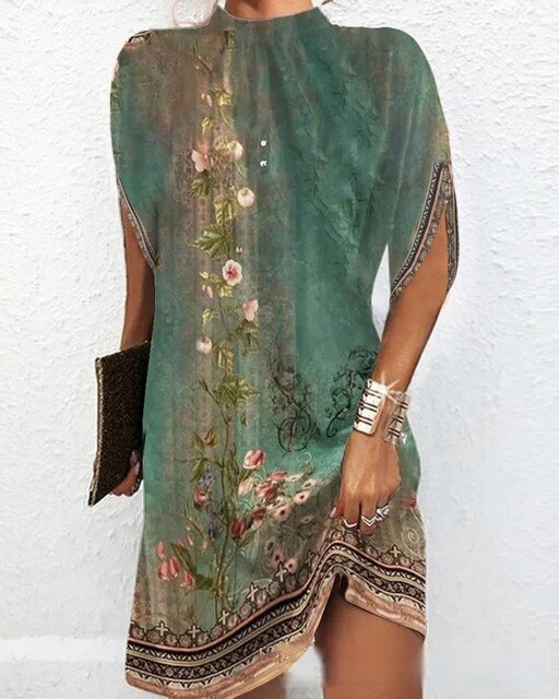 Kuscheliges - Modekleid mit Fledermausärmeln für dich