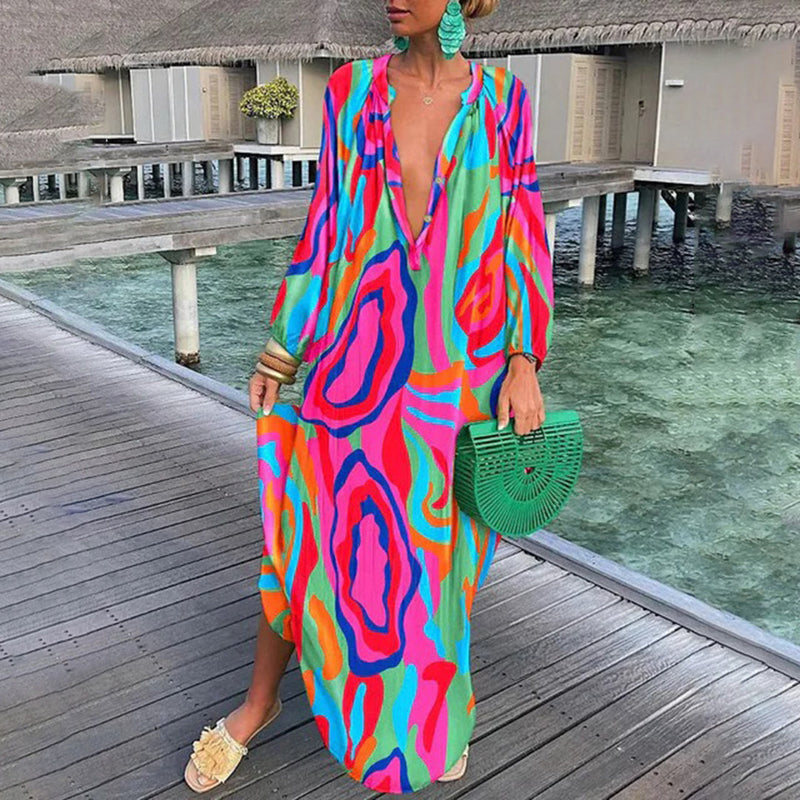 Bequeme und Stilvolle Boho-Kleid für Jeden Anlass