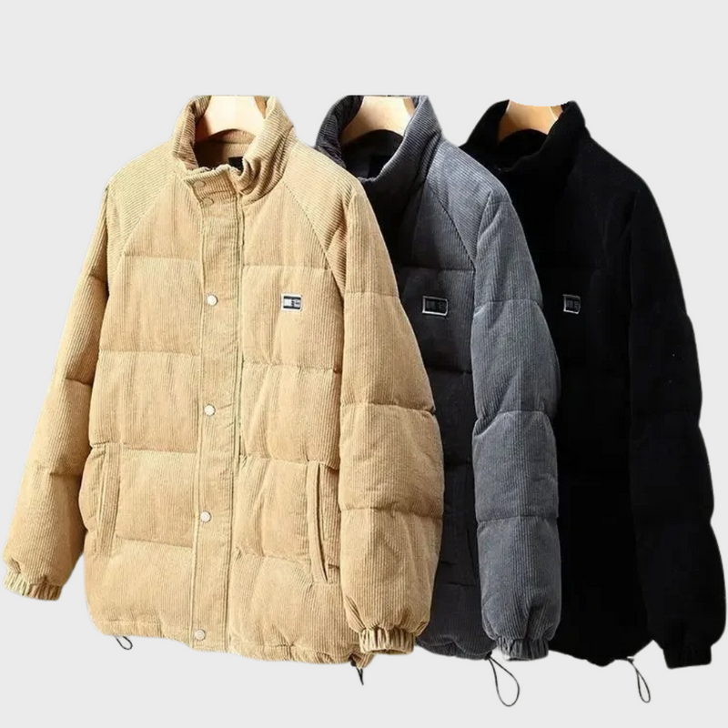 Herren Pufferjacke | Warm & Bequem | Leicht & Atmungsaktiv | Winter Komfort