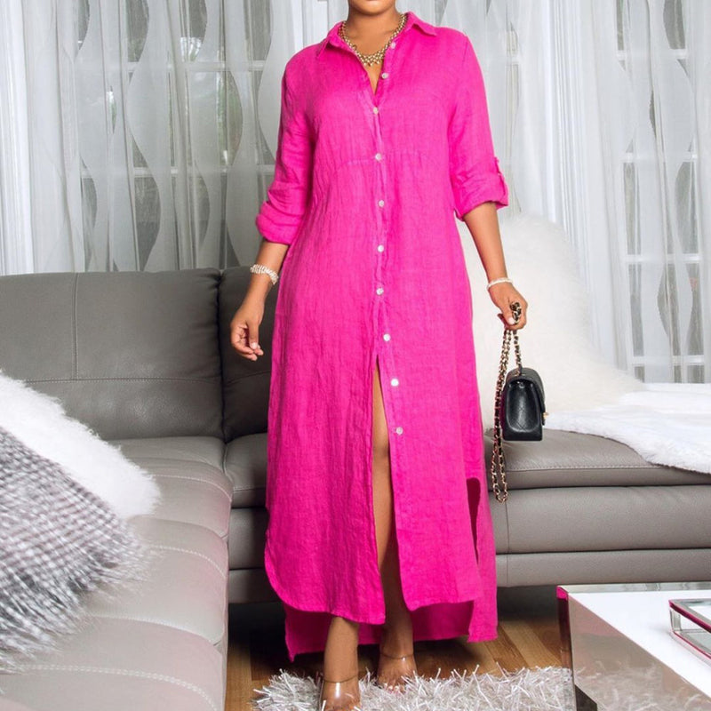 Bequeme und elegante Sommerkleid für stilvolle Frauen