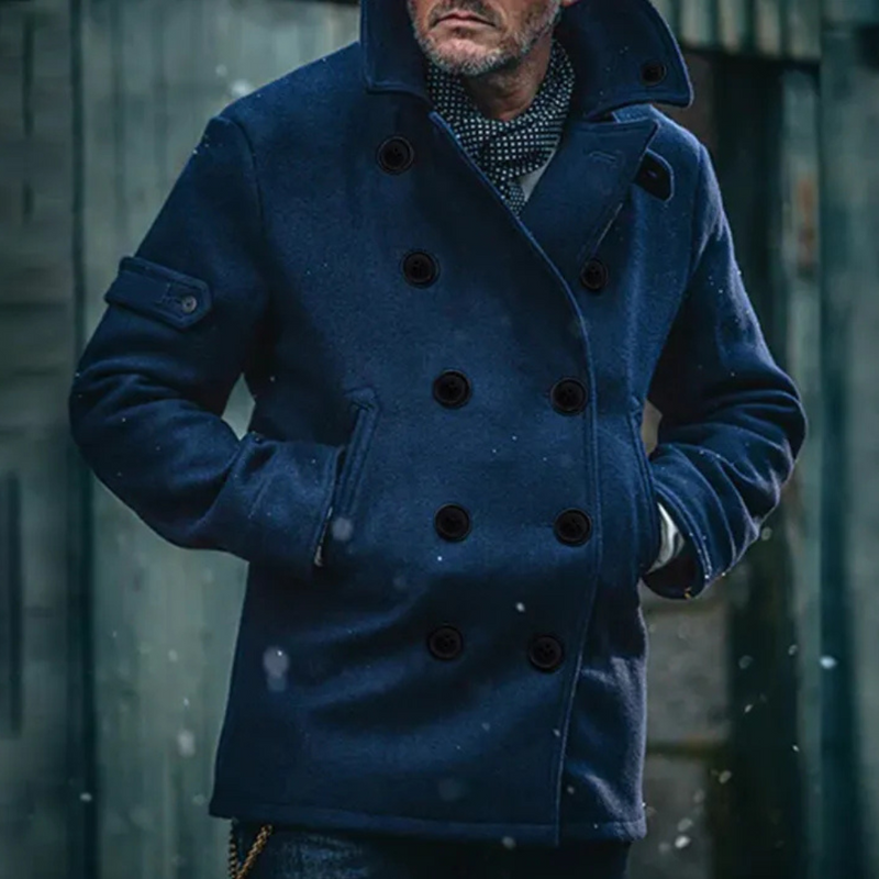 Warme und elegante Jacke für Männer