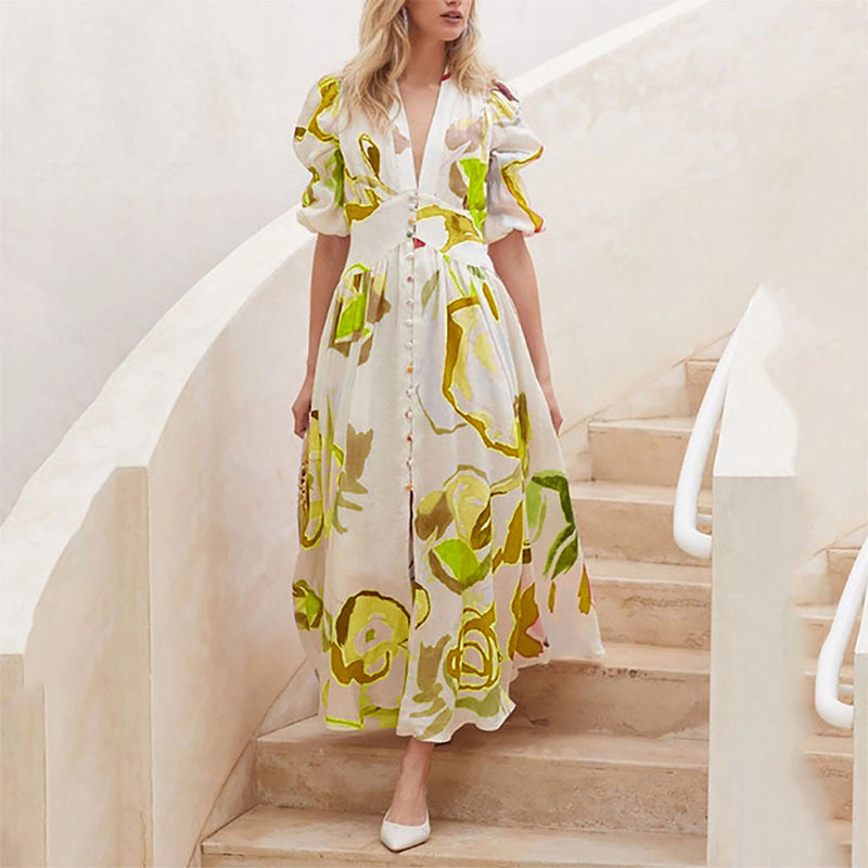Elegantes und bequemes Sommerkleid für stilvolle Auftritte
