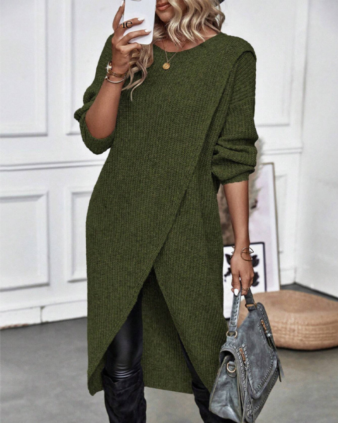 Grace - Strickkleid mit Bauchverlängerung