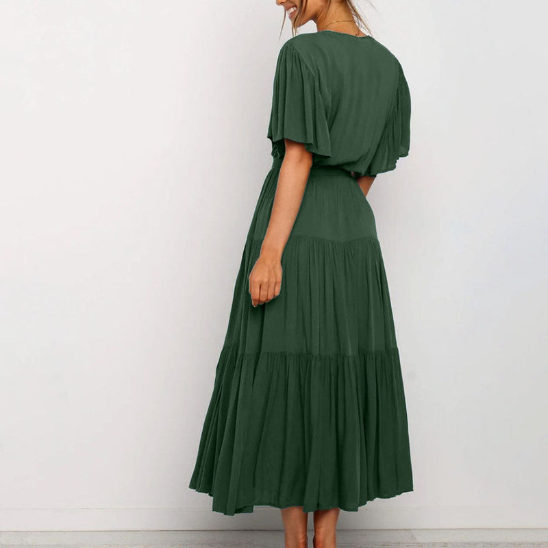 Bequemes, Elegantes Casual-Kleid für Jeden Anlass