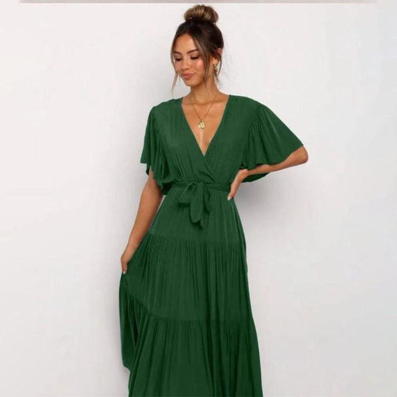 Bequemes, Elegantes Casual-Kleid für Jeden Anlass