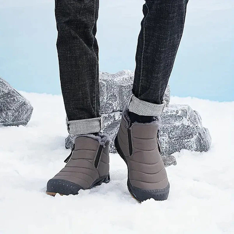 Warme und bequeme Winterstiefel für Männer