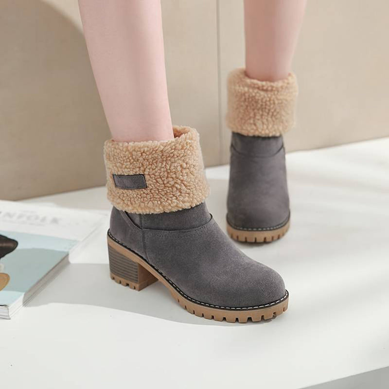 Elegante und warme Winterstiefel für stilbewusste Frauen