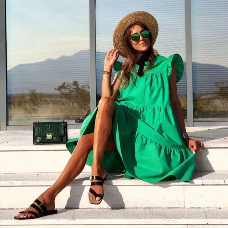 Elegantes Midi-Kleid für jeden Anlass im Sommer