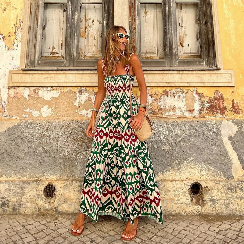 Elegantes und bequemes Maxi-Kleid für den Sommer
