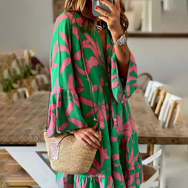 Elegantes Sommerkleid für stilvolle und bequeme Looks