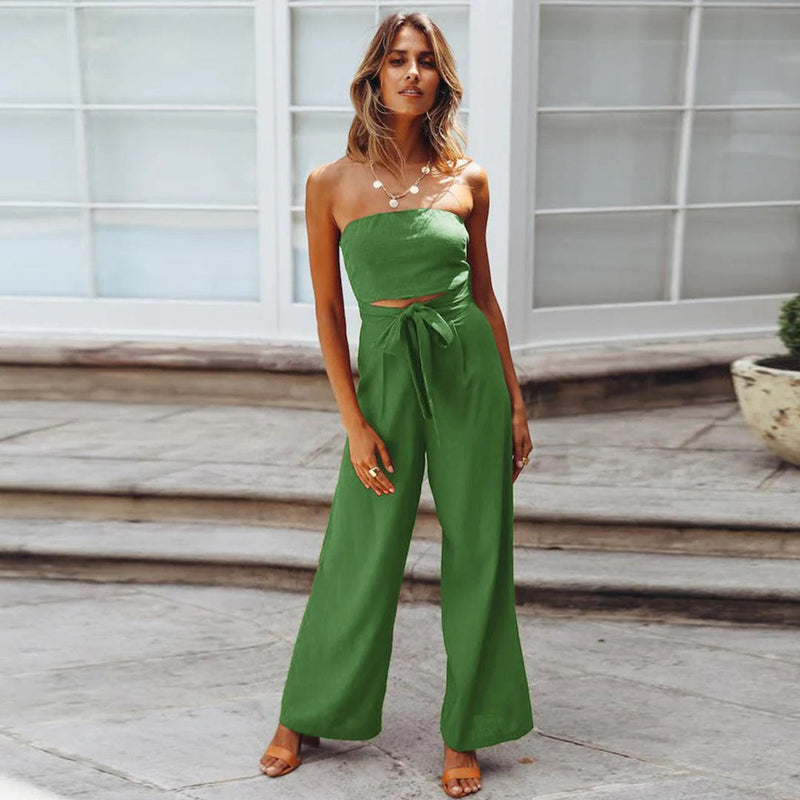 Eleganter Jumpsuit für stilvolle Frauen im Alltag