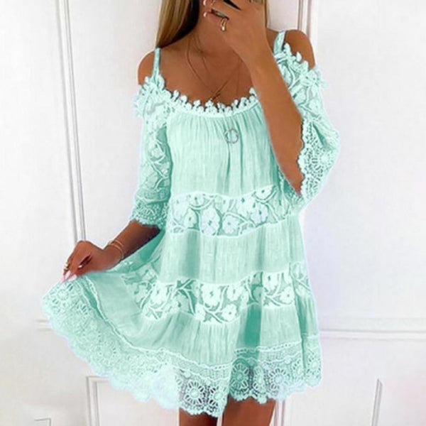 Elegantes Kleid mit Kalt-Schulter-Design für jeden Anlass