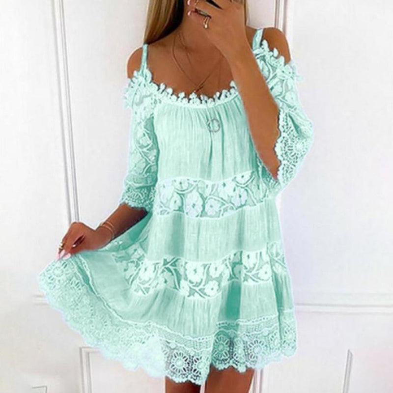 Elegantes Kleid mit Kalt-Schulter-Design für jeden Anlass