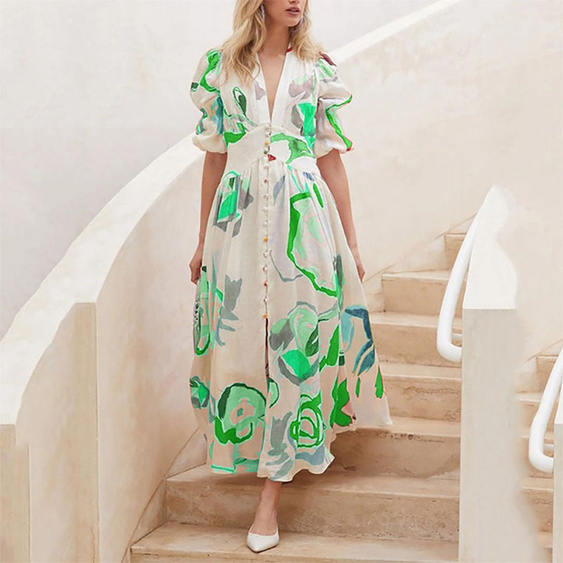 Elegantes und bequemes Sommerkleid für stilvolle Auftritte